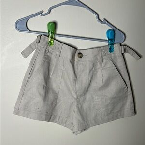 Forever 21 Tan High Waist Shorts